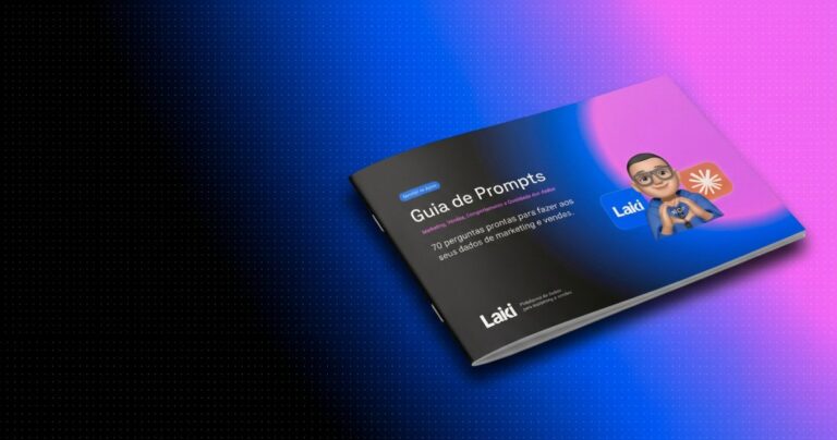 Capa do Guia de Prompts da Laiki: 70 prompts de IA para marketing e vendas